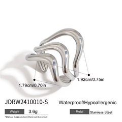 Triple Wave Ring