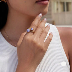 Lavender Glow Ring