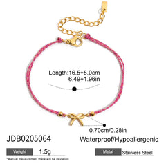 Pink Ribbon Charm