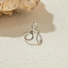 Liquid Silver Ring