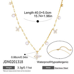 Pearl Spark Necklace