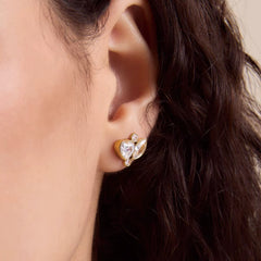 Heart Crystal Studs