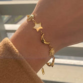 Celestial Mini-Charm Bracelet