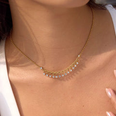 Shimmering Crystal Necklace