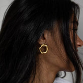 Molten Hoop Studs