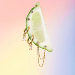Lynx Chain Earrings