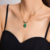 Mosaic Pendant Necklace