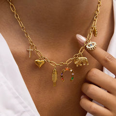 Charmed Arc Necklace