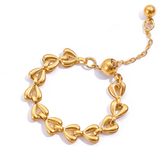 Heart String Ring