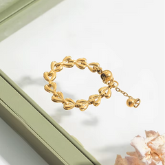 Heart String Ring