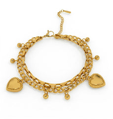 Sweetheart Layered Bracelet
