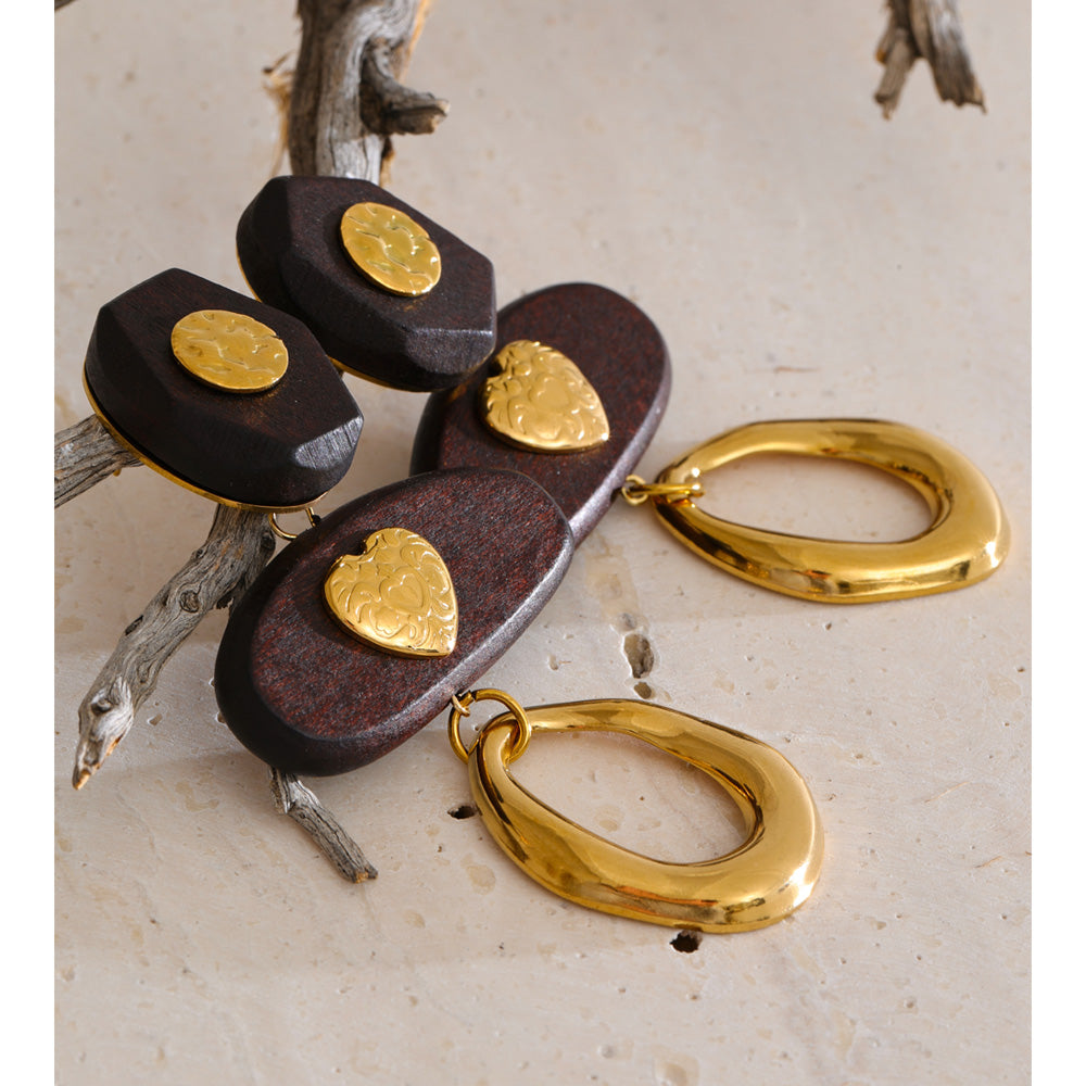 Golden Ember Earrings