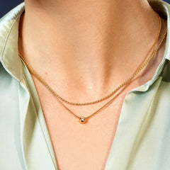Solitaire Gleam Necklace