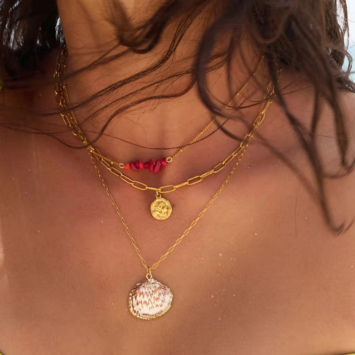 Crimson Coastal Layered Set