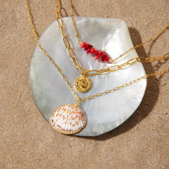 Crimson Coastal Layered Set