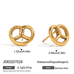 Twisted Knot Studs