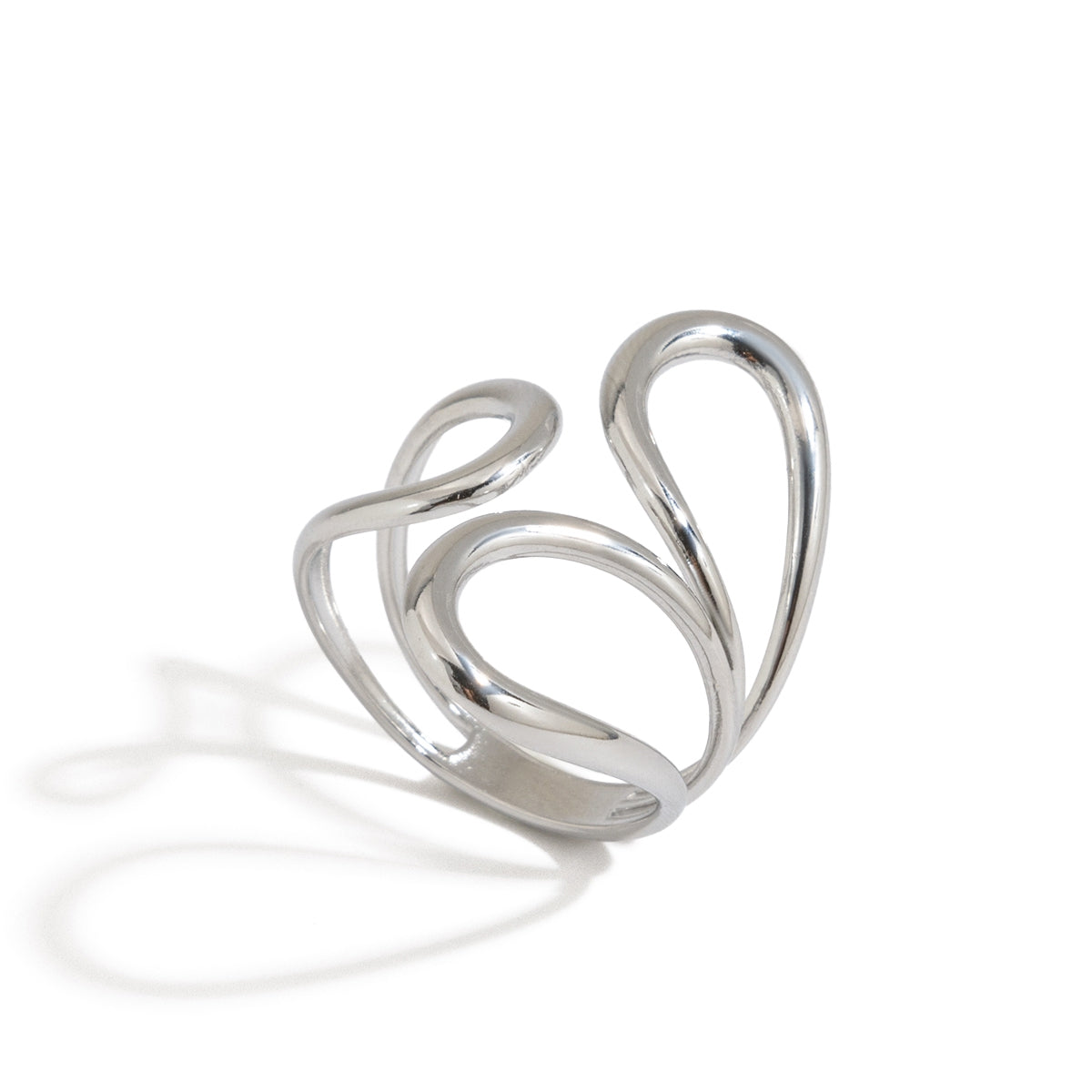 Liquid Silver Ring