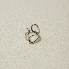 Liquid Silver Ring