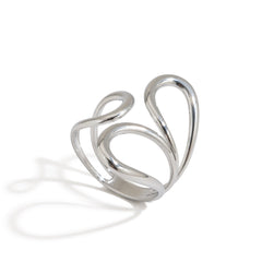 Liquid Silver Ring