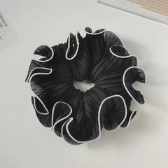 Pleated Mesh Scrunchie
