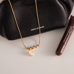 Twirl Drop Necklace