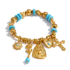 Azure Charm Bracelet
