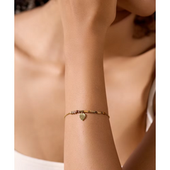 Leaf Beaded Bracelet