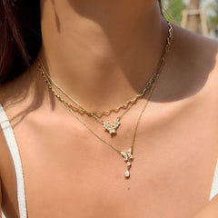 Mariposa Drop Pendant