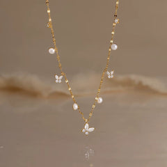 Pearl Spark Necklace