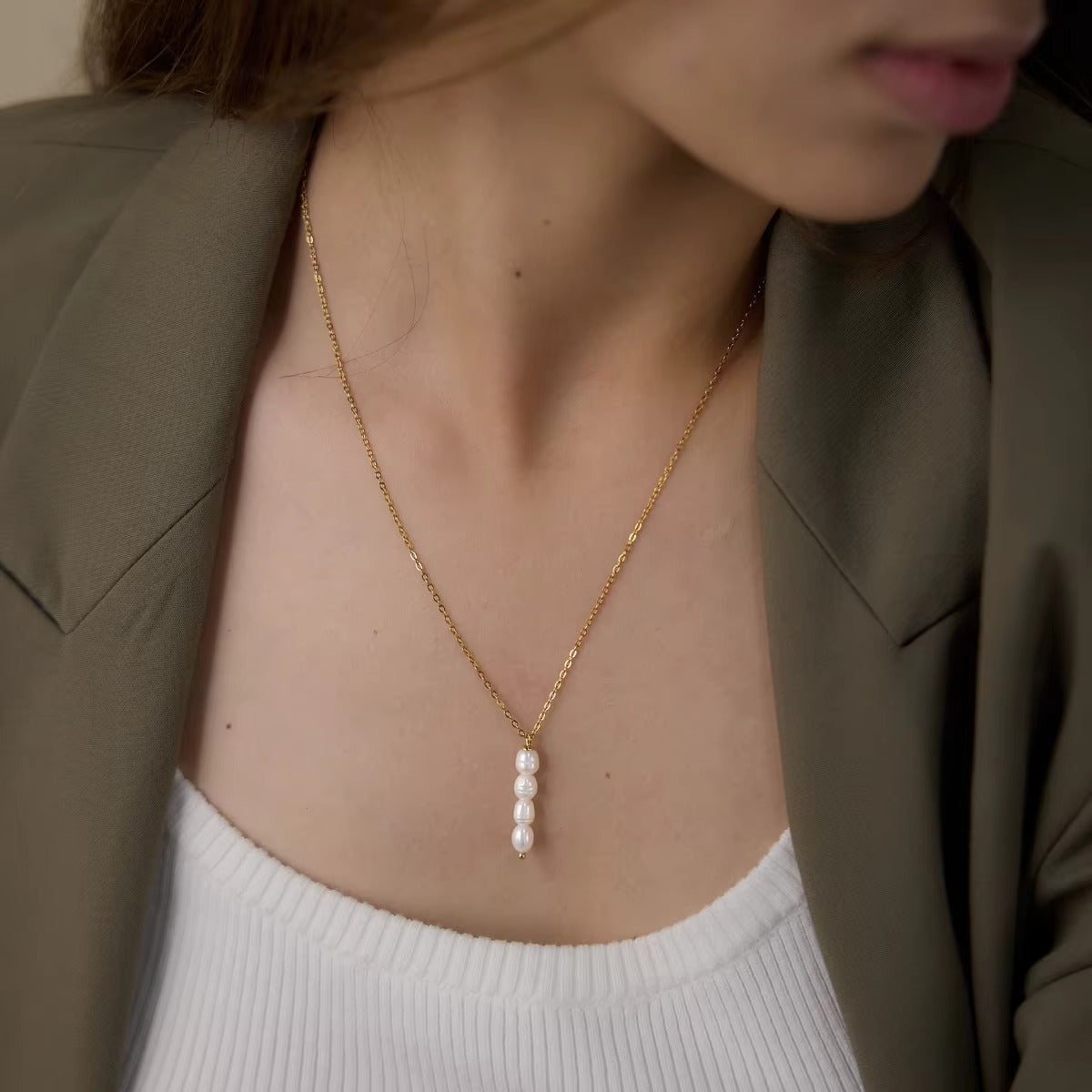 Pearl Drop Necklace