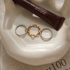 Two-Tone Ring Set