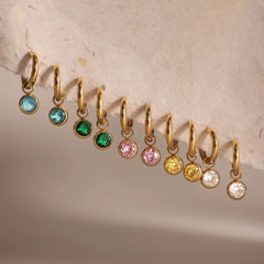 Colorful Huggie Hoop Earrings
