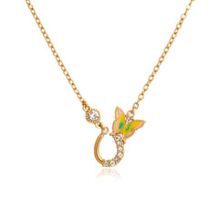 Butterfly Spark Necklace