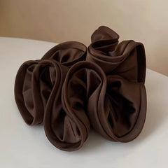 Blush Satin Scrunchie