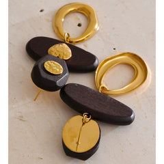 Golden Ember Earrings