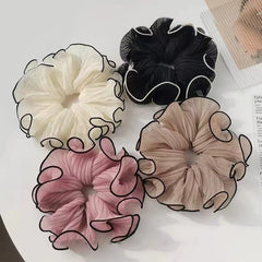 Pleated Mesh Scrunchie