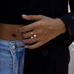 Trio Zircon Ring