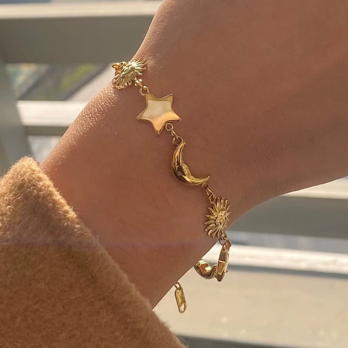 Celestial Mini-Charm Bracelet