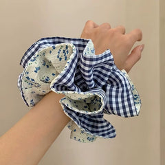 Bluebell Picnic Scrunchie