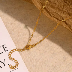 Beaded Coin Necklace