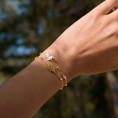 Butterfly Layered Bracelet