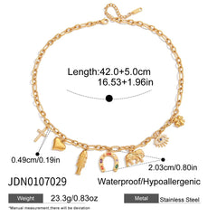 Charmed Arc Necklace