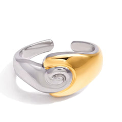Mixed Shine Ring