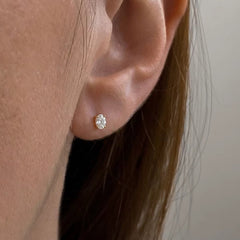Oval Crystal Jewelry Set
