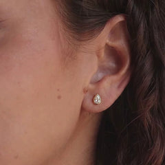 Teardrop Crystal Jewelry Set