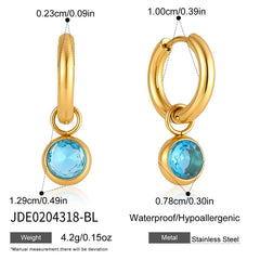 Colorful Huggie Hoop Earrings