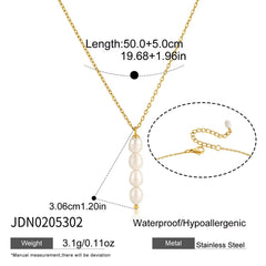 Pearl Drop Necklace
