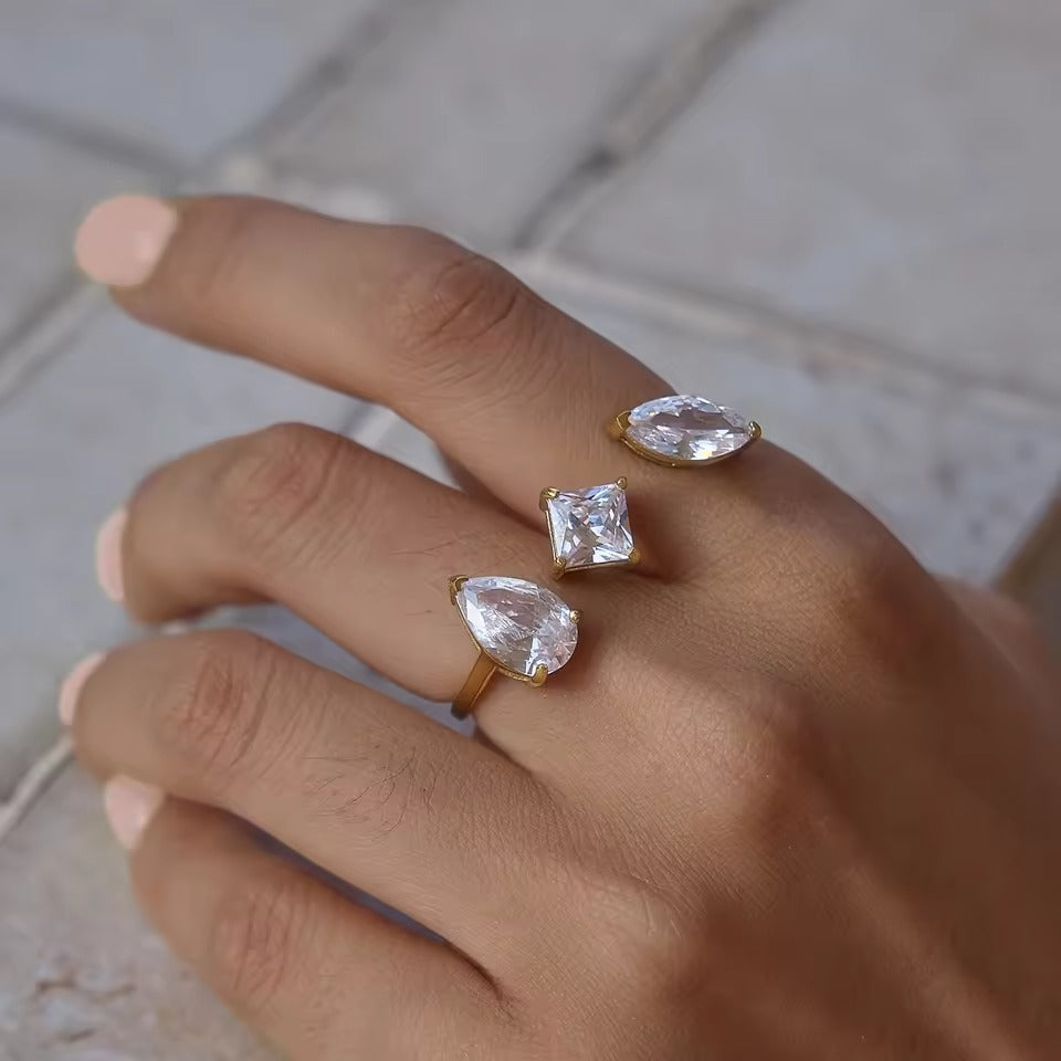 Two-Finger Statement Ring