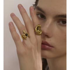 Starfish Statement Ring