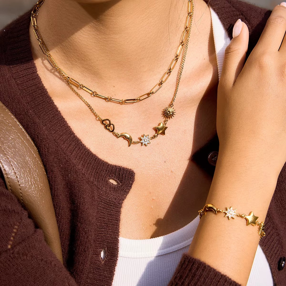 Celeste Charm Necklace